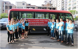 YNNO Pharma - chương trình từ thiện 1/6/2014 tại Nam Định