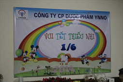 Vui tết thiếu nhi tại YNNO Pharma